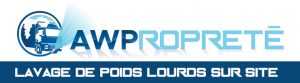 Logo et signature de AWProprete - Lavage de poids lourds sur site